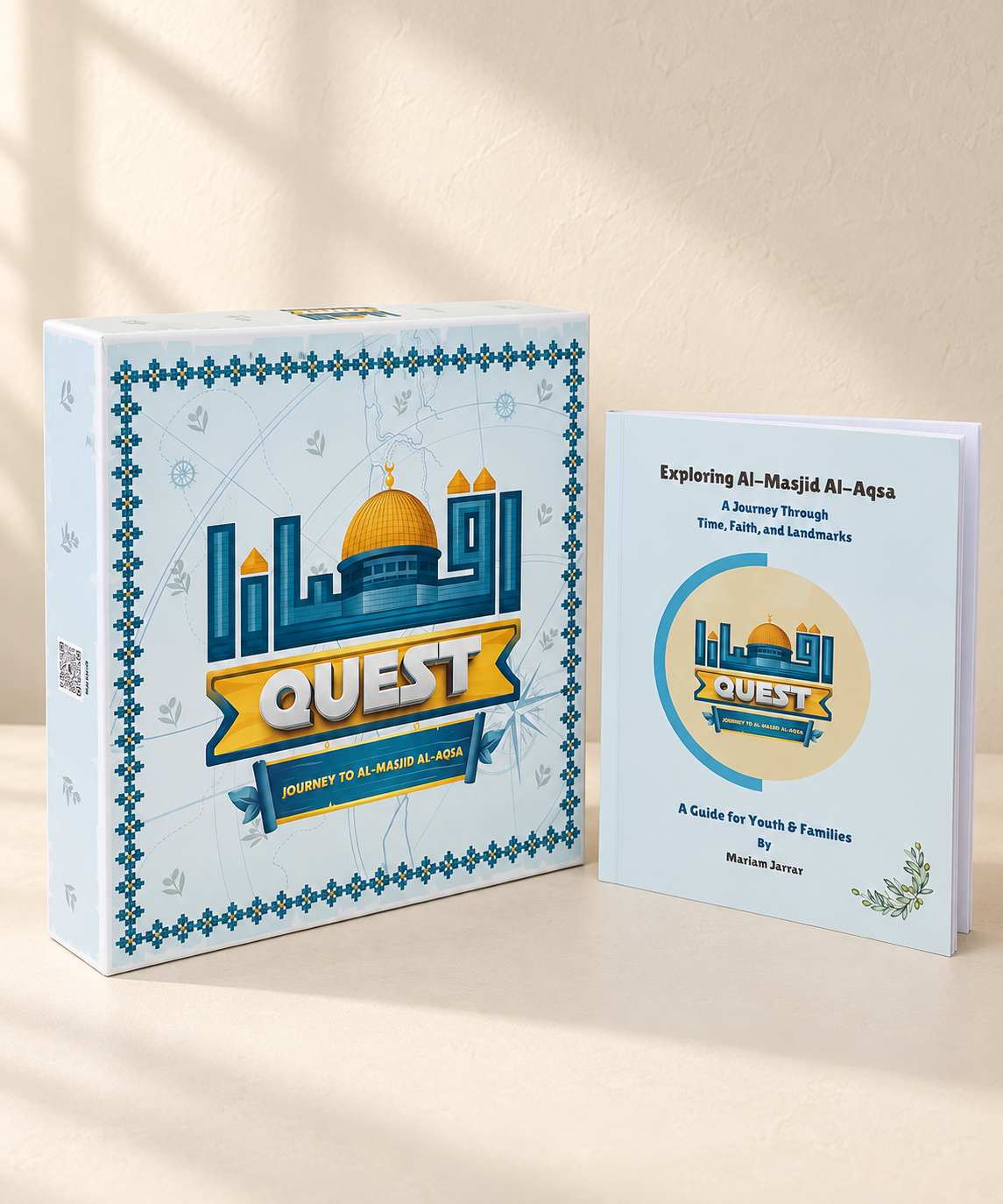 Aqsana Quest – Journey to Al-Masjid Al-Aqsa | Family Trivia Board Game