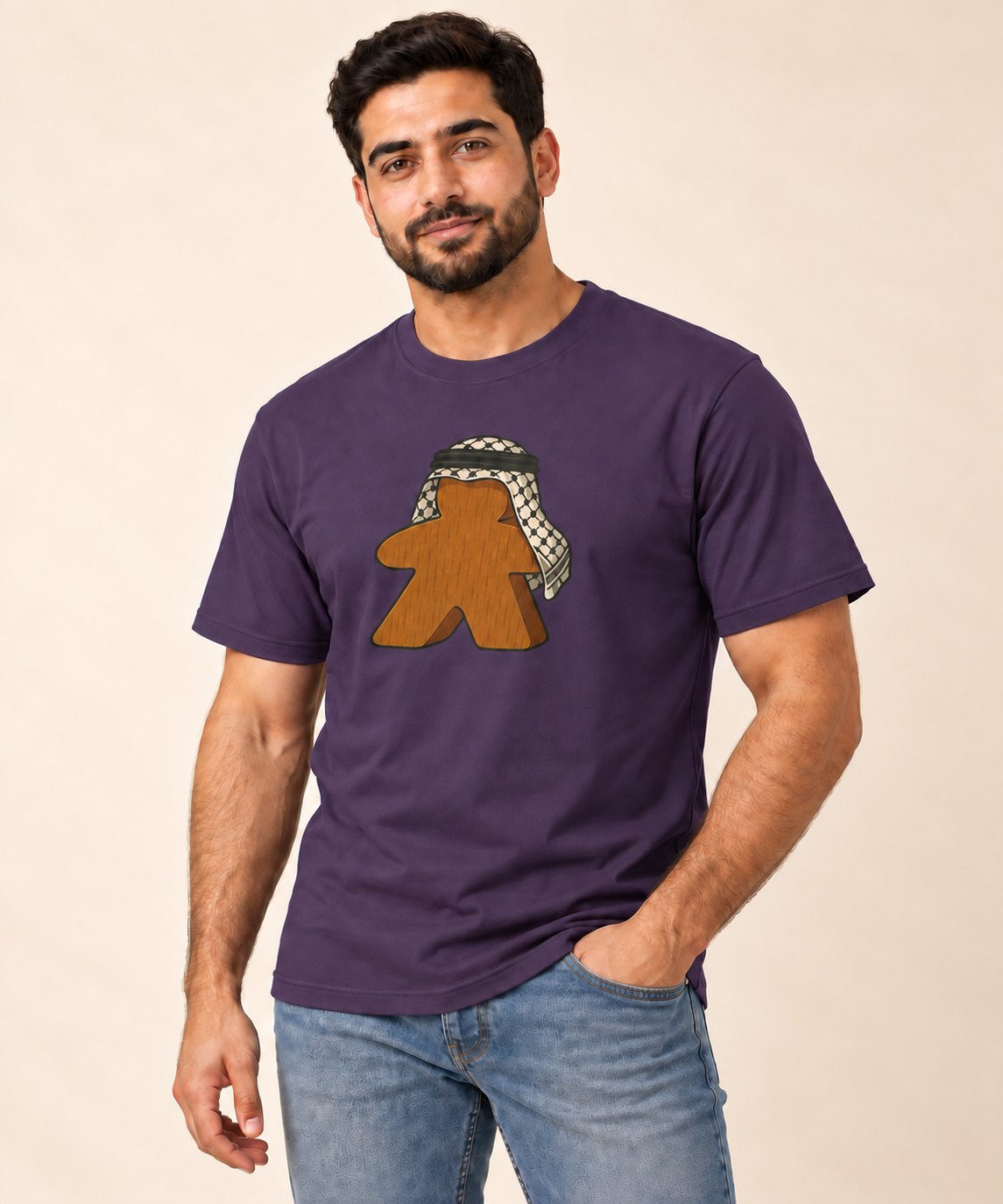 Palestinian Meeple Tee – Board Game Unisex T-Shirt
