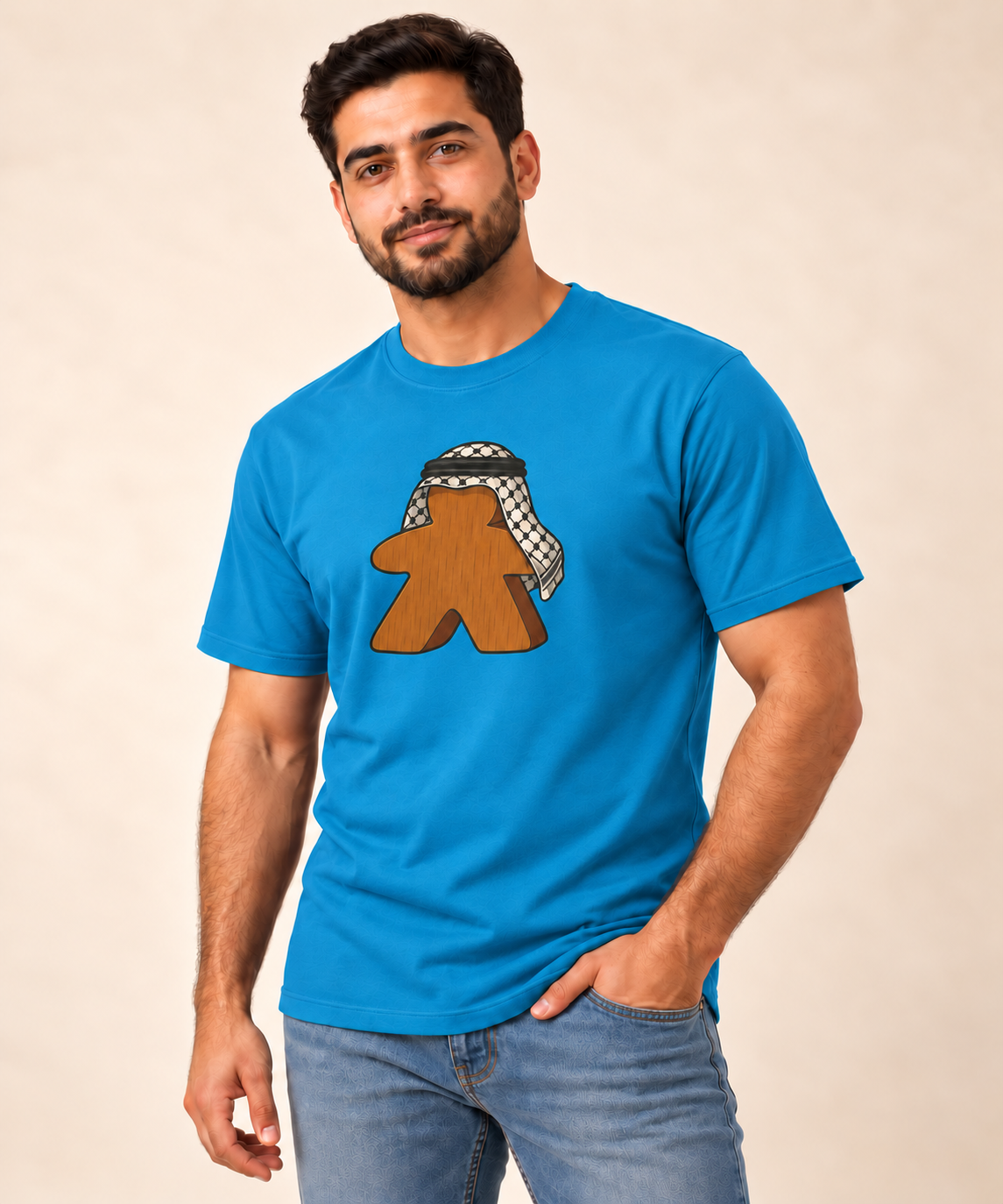 Palestinian Meeple Tee – Board Game Unisex T-Shirt