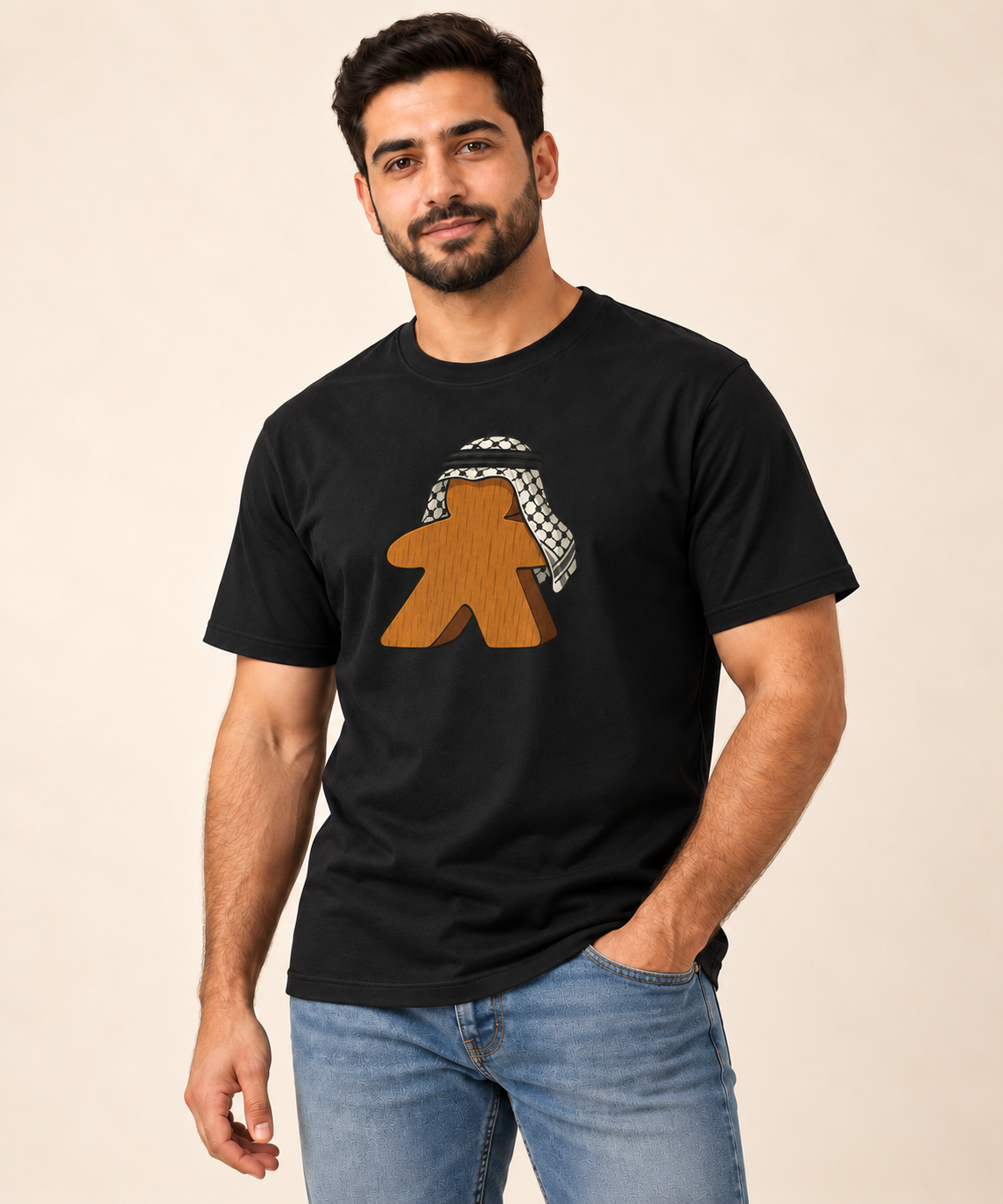 Palestinian Meeple Tee – Board Game Unisex T-Shirt