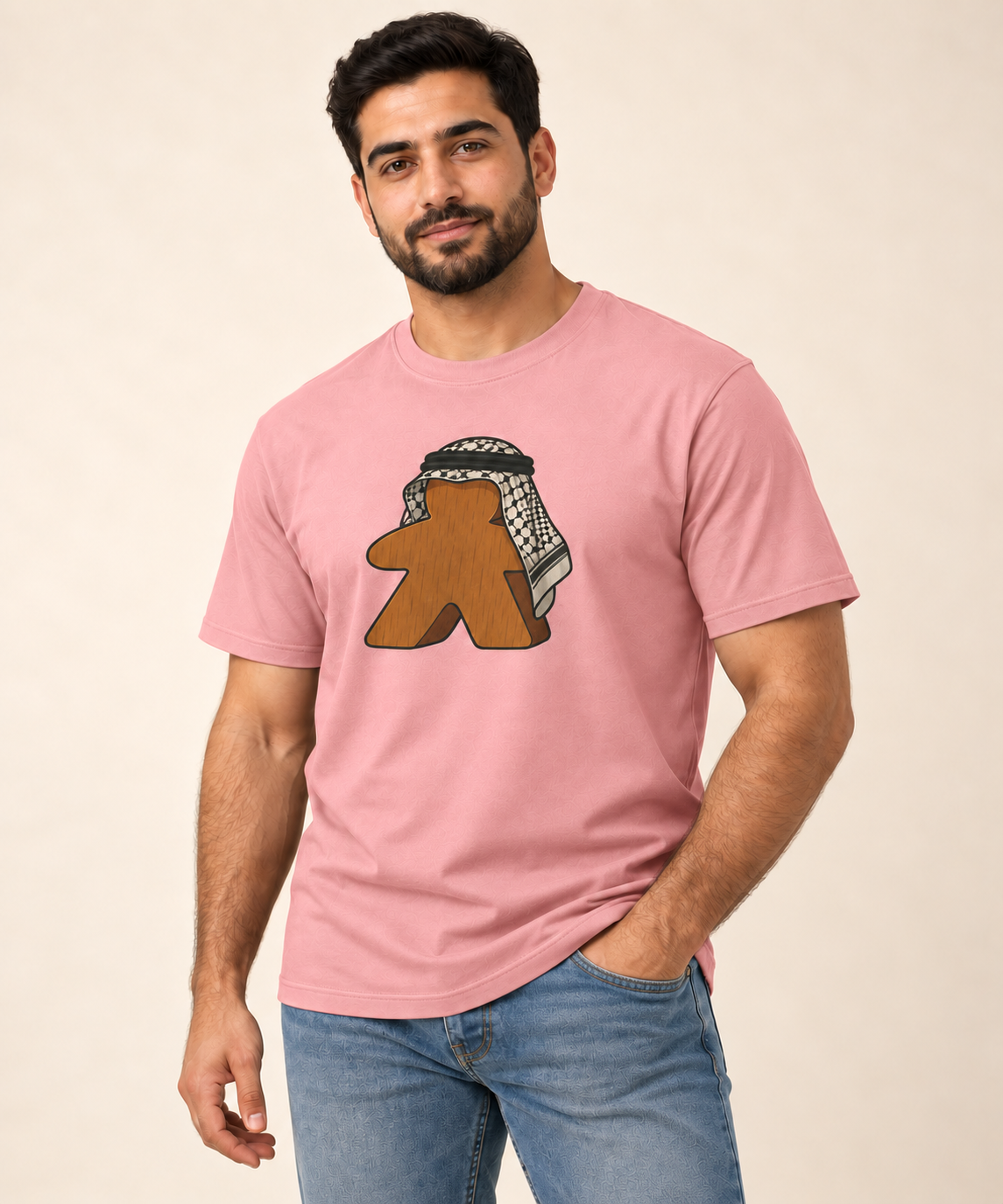Palestinian Meeple Tee – Board Game Unisex T-Shirt