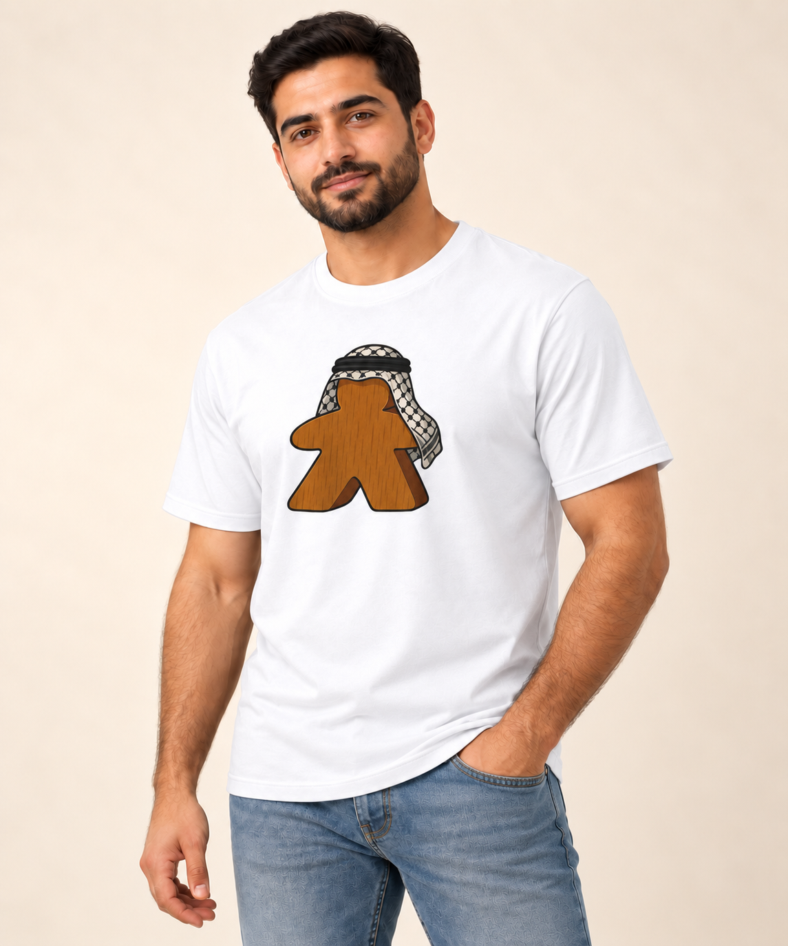 Palestinian Meeple Tee – Board Game Unisex T-Shirt