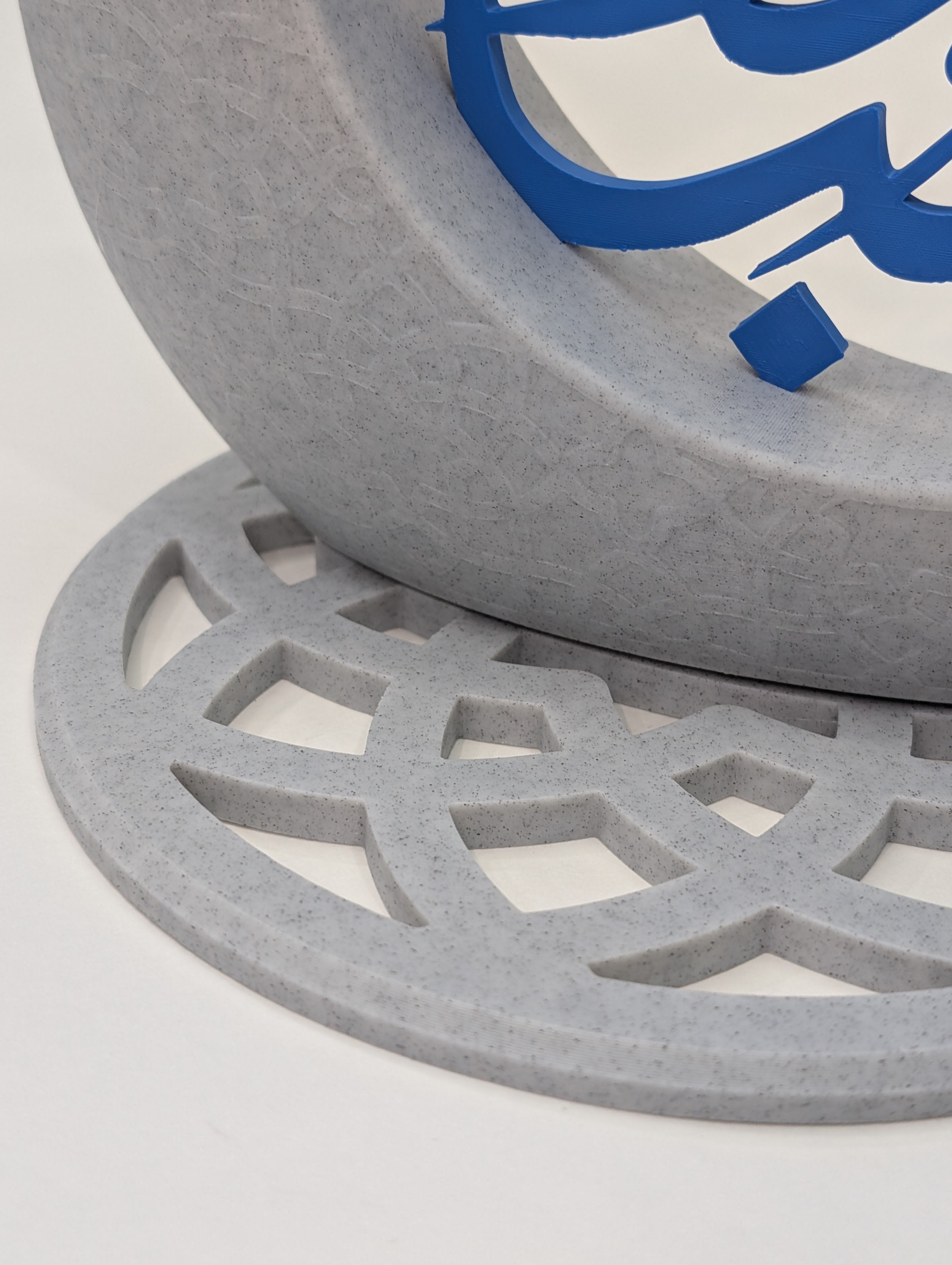 Eid Mubarak Crescent Vase – Modern Islamic Home Décor