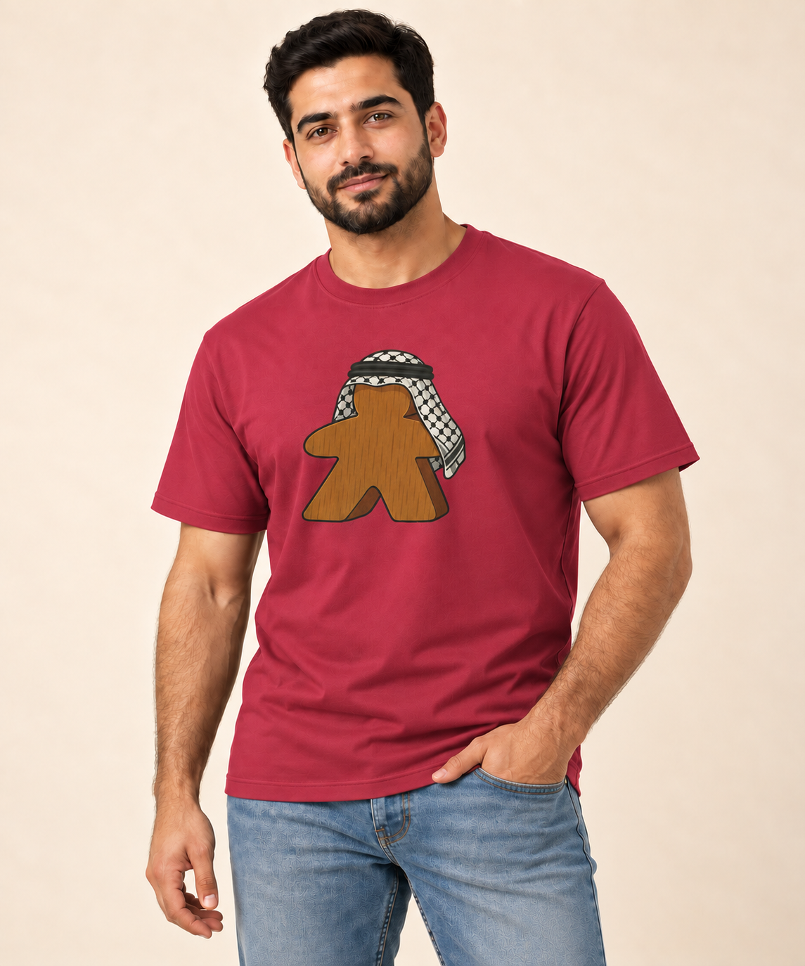 Palestinian Meeple Tee – Board Game Unisex T-Shirt