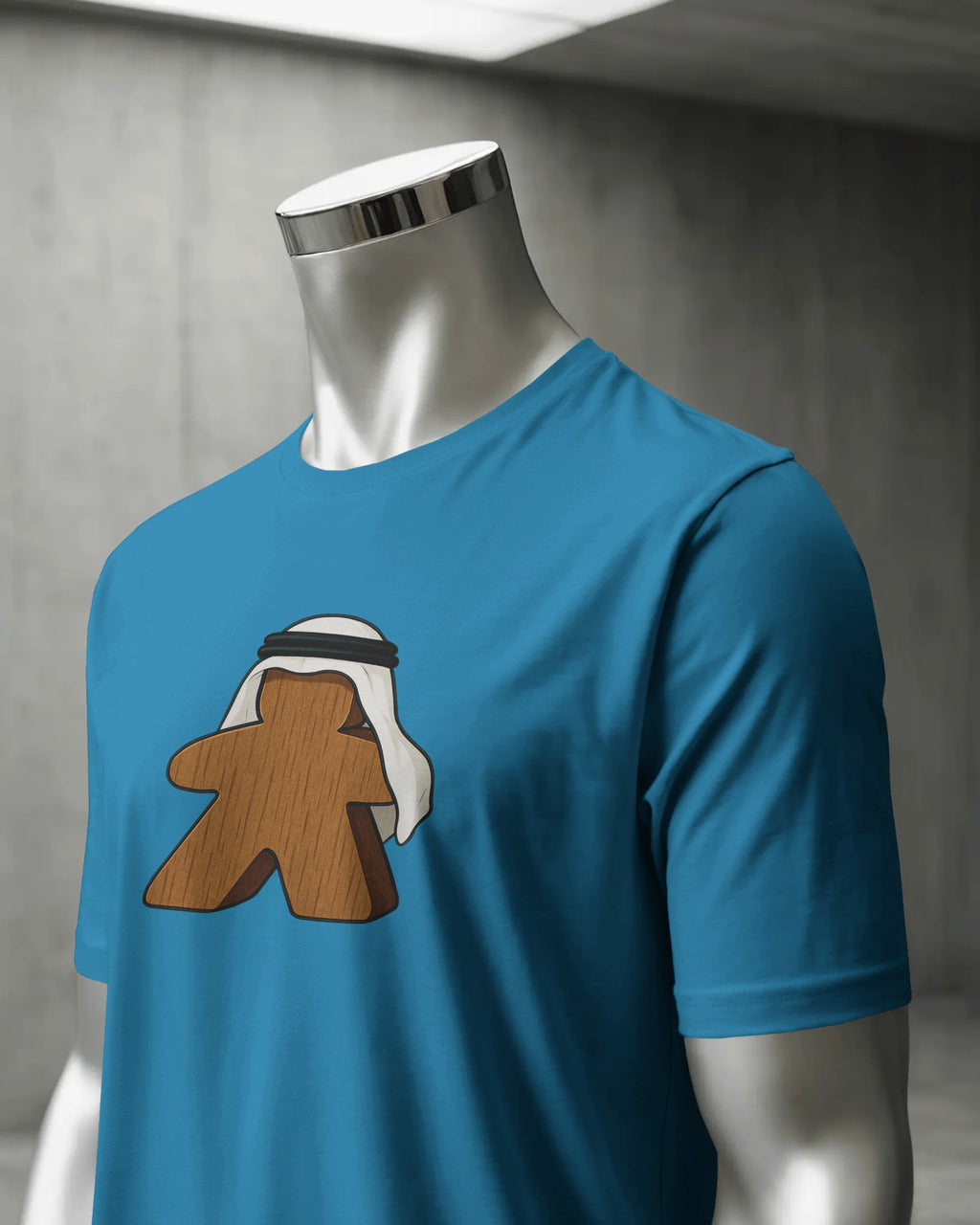 Emirati Meeple Unisex T-Shirt | Blue