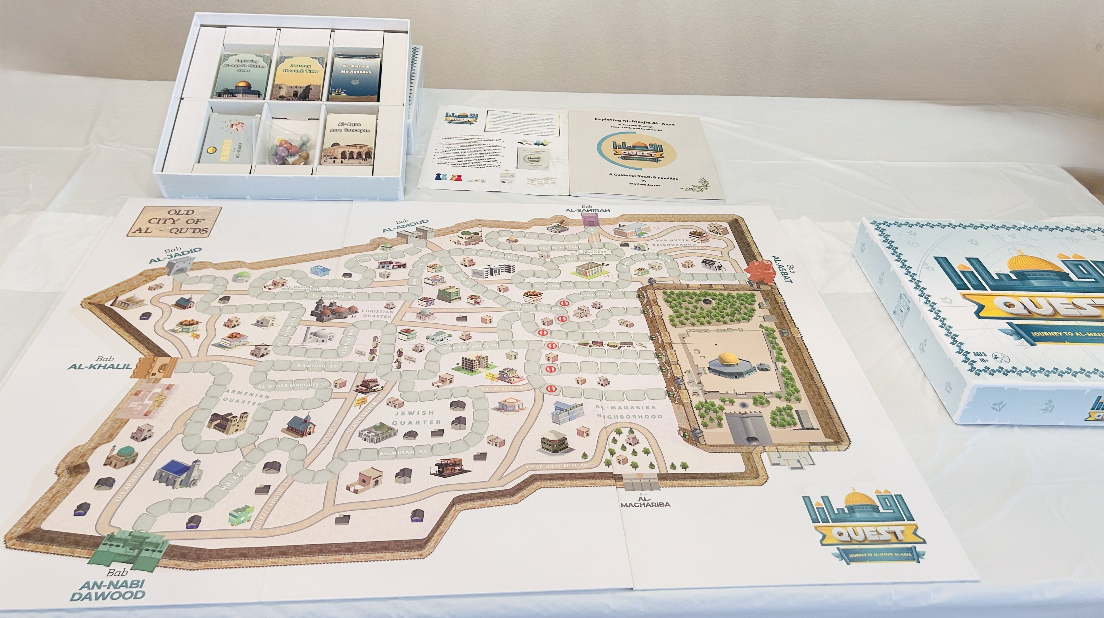Aqsana Quest Boardgame