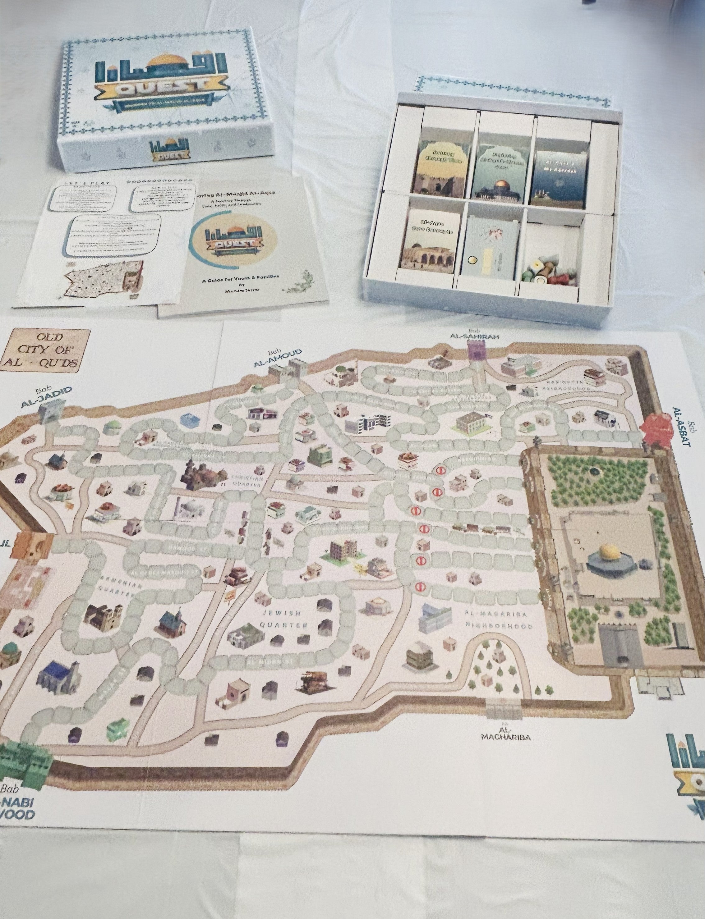 Aqsana Quest Boardgame