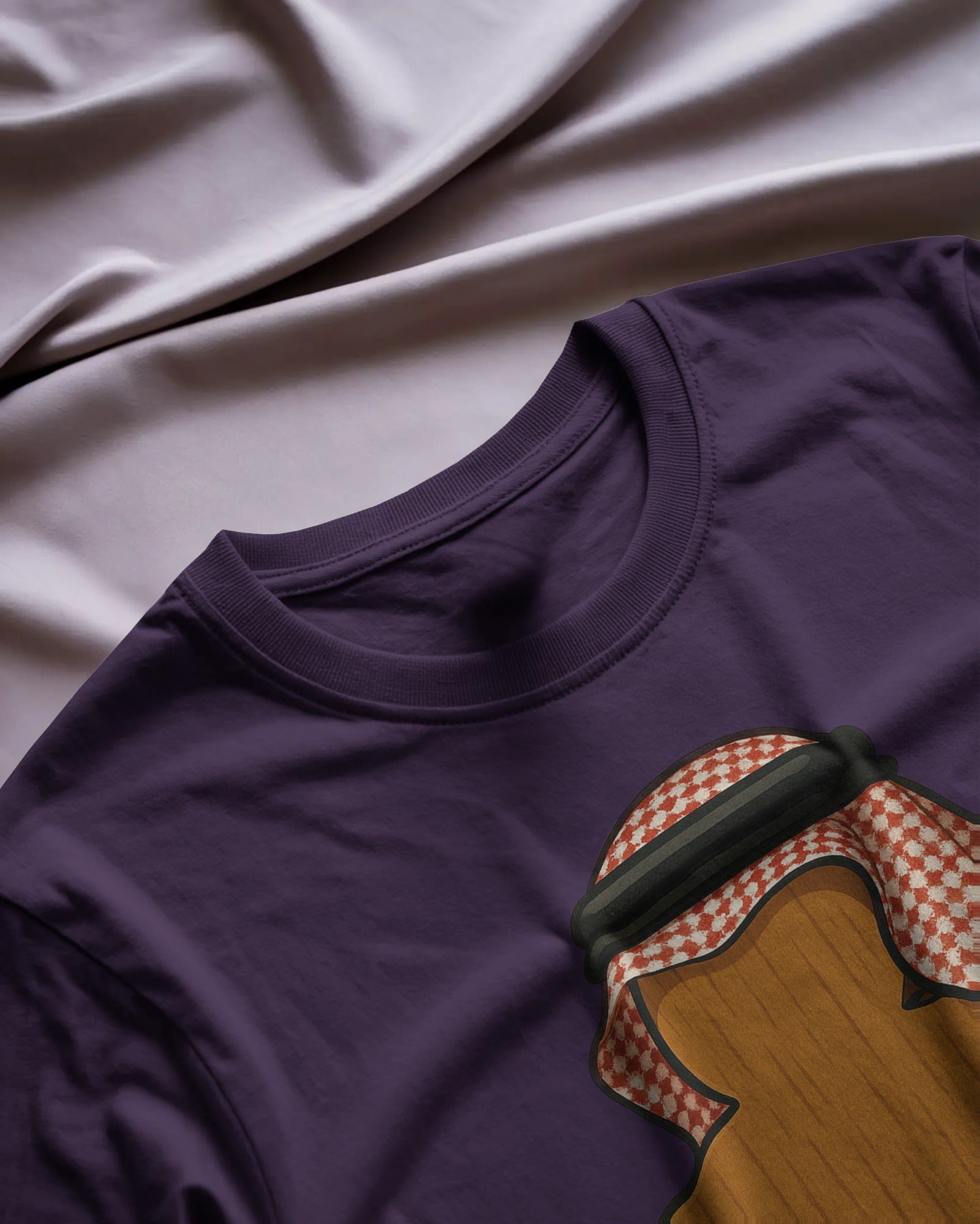 Saudi Meeple Unisex T-Shirt | Purple
